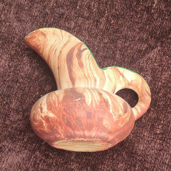 Vintage Handmade ROCKY MOUNTAIN POTTERY CO. Pitcher - Picture 5 of 9